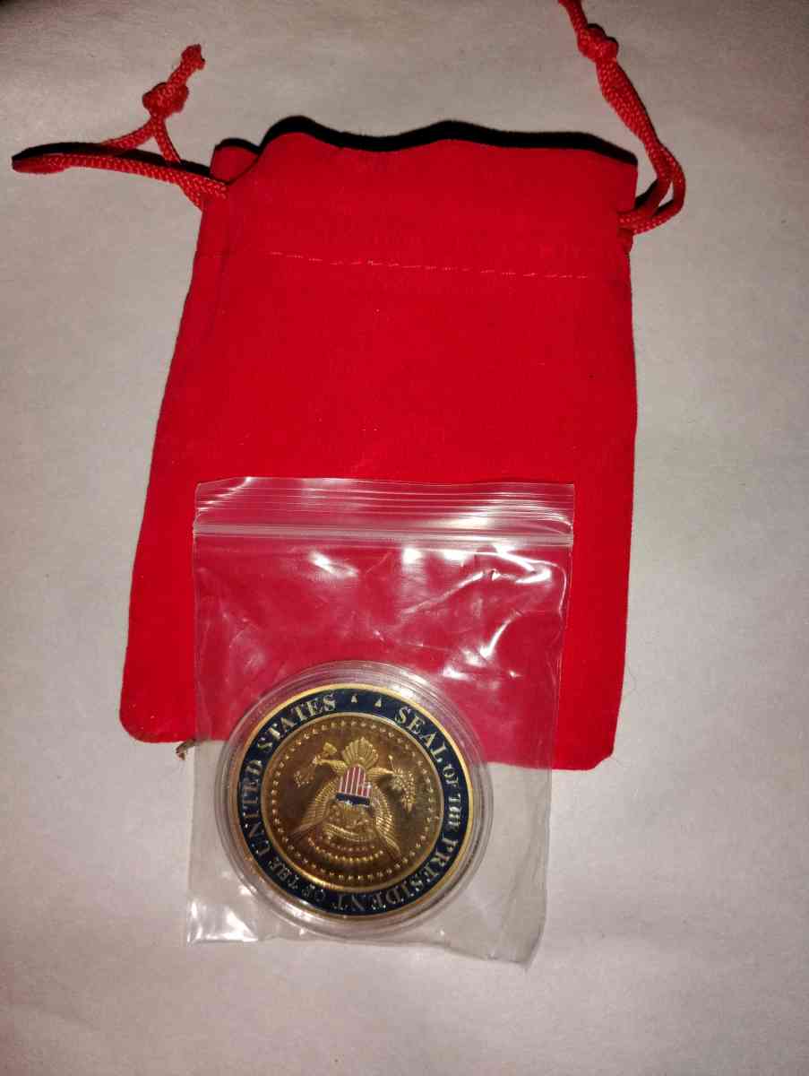Donald Trump 2020 commemorate coins - Martinsville, Virginia - FleaMarketBay