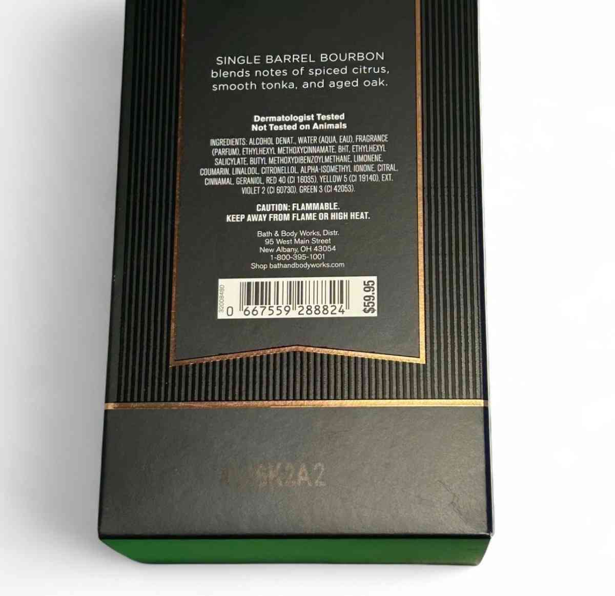 Single Barrel Bourbon Cologne Bath And Body Works - Madison, North Carolina - FleaMarketBay