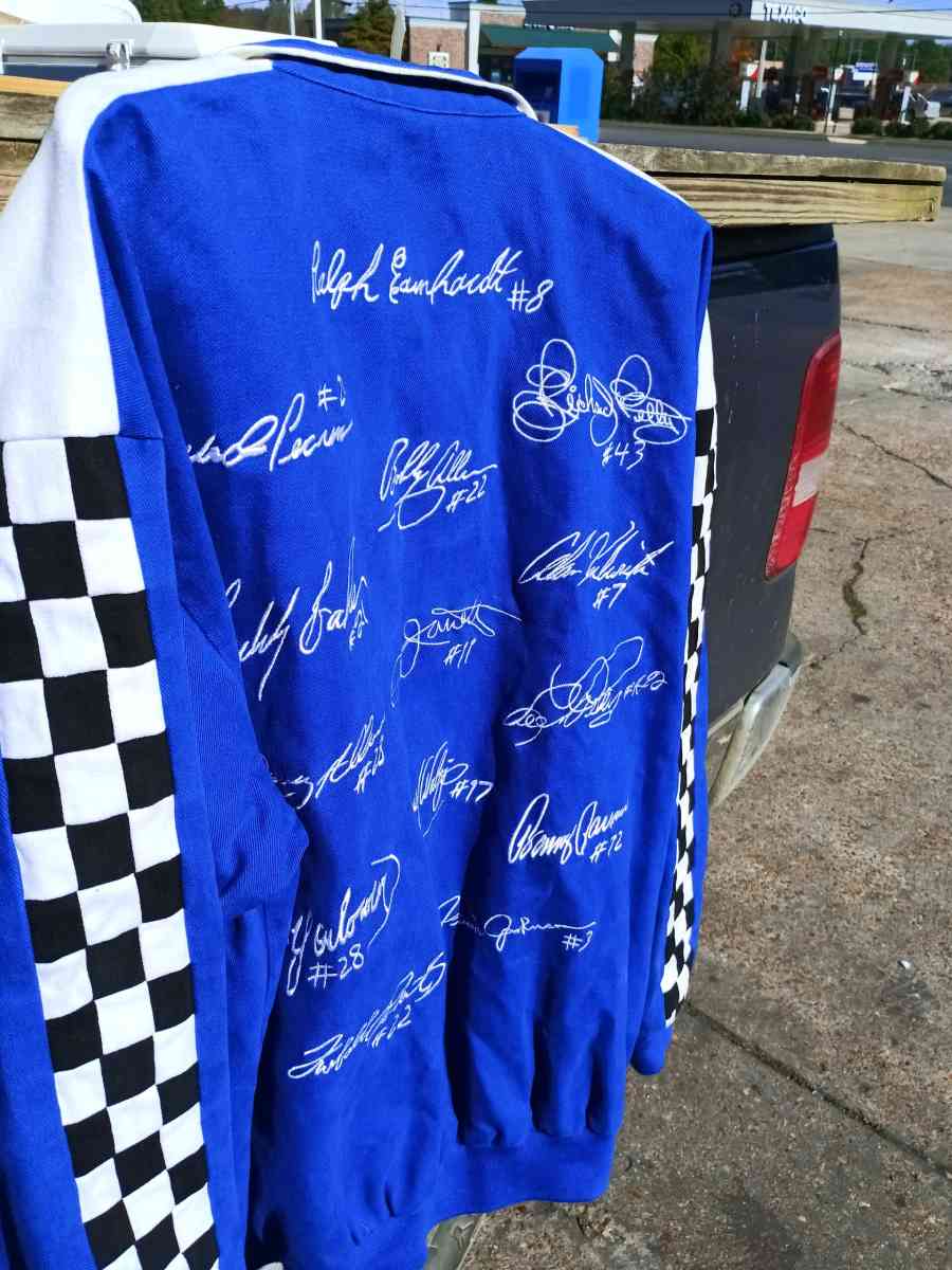 A NASCAR jacket - Alicia, Arkansas