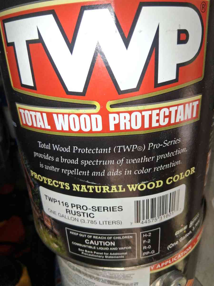 TWP 116 Rustic Wood Stain  7 Gallons Brand New  Unopened - Gaston, South Carolina