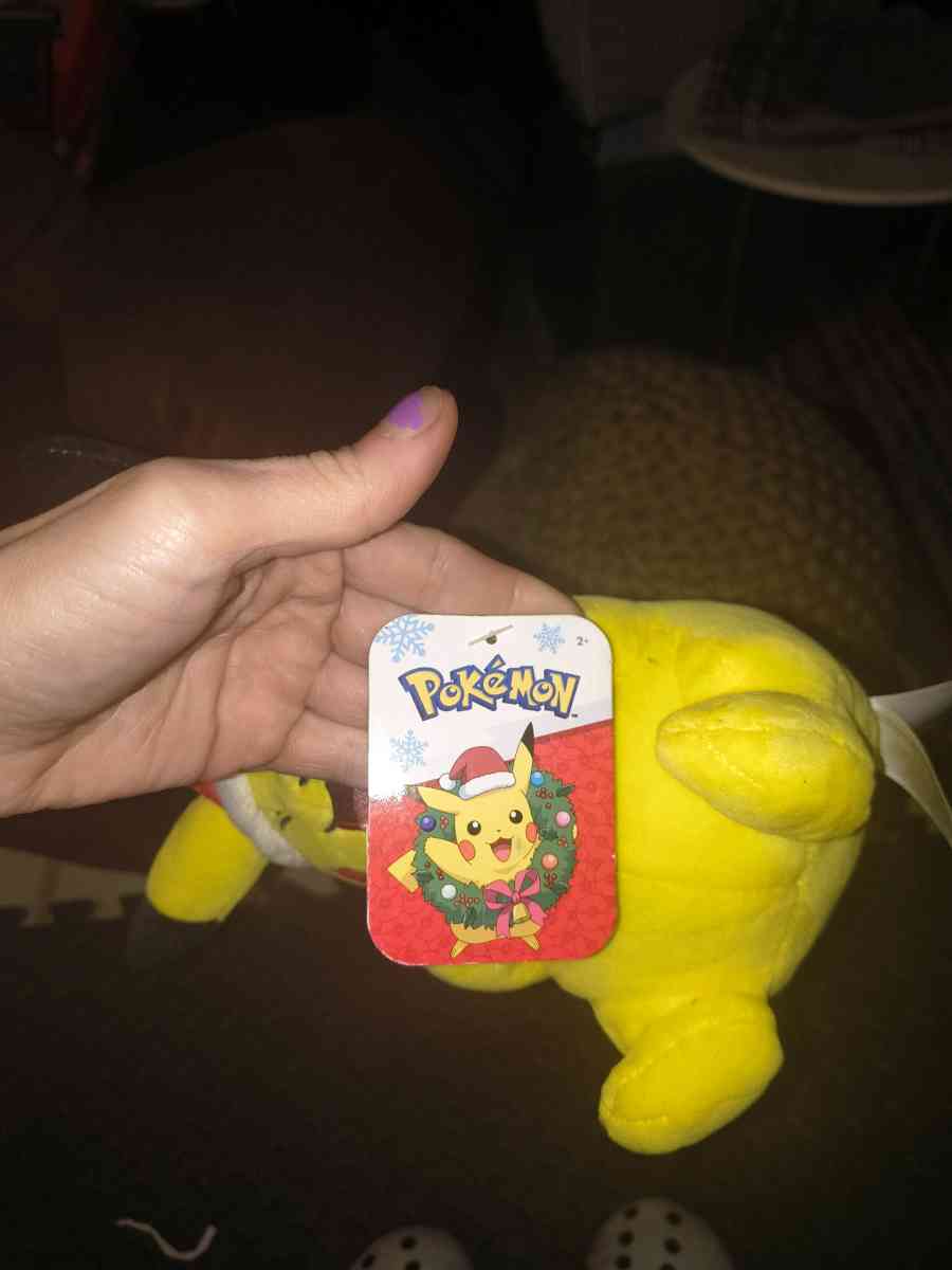 pikachu stuffed