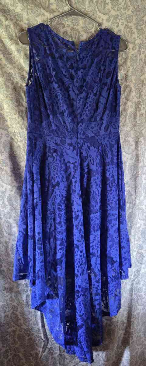 Navy Blue HighLow Dress - Onalaska, Washington - FleaMarketBay