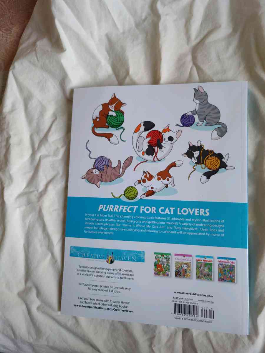 Cat Mom coloring book - Gary, Indiana - FleaMarketBay