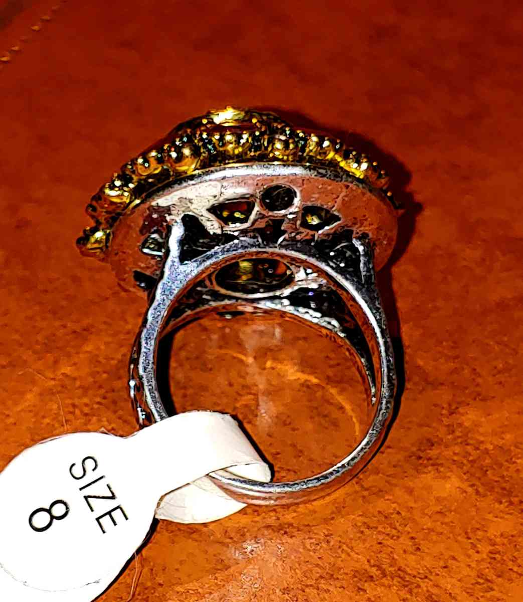 NEW Ruby Misianit Handmade Silver coin Size 8 - Brooklyn, New York - FleaMarketBay