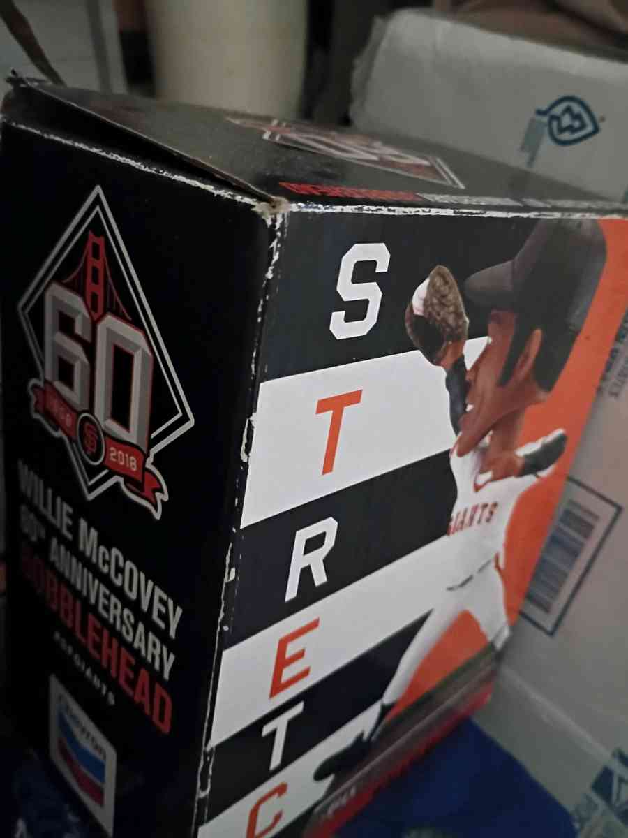 60th anniversary stretch Willie mccovey bobblehead - San Francisco, California