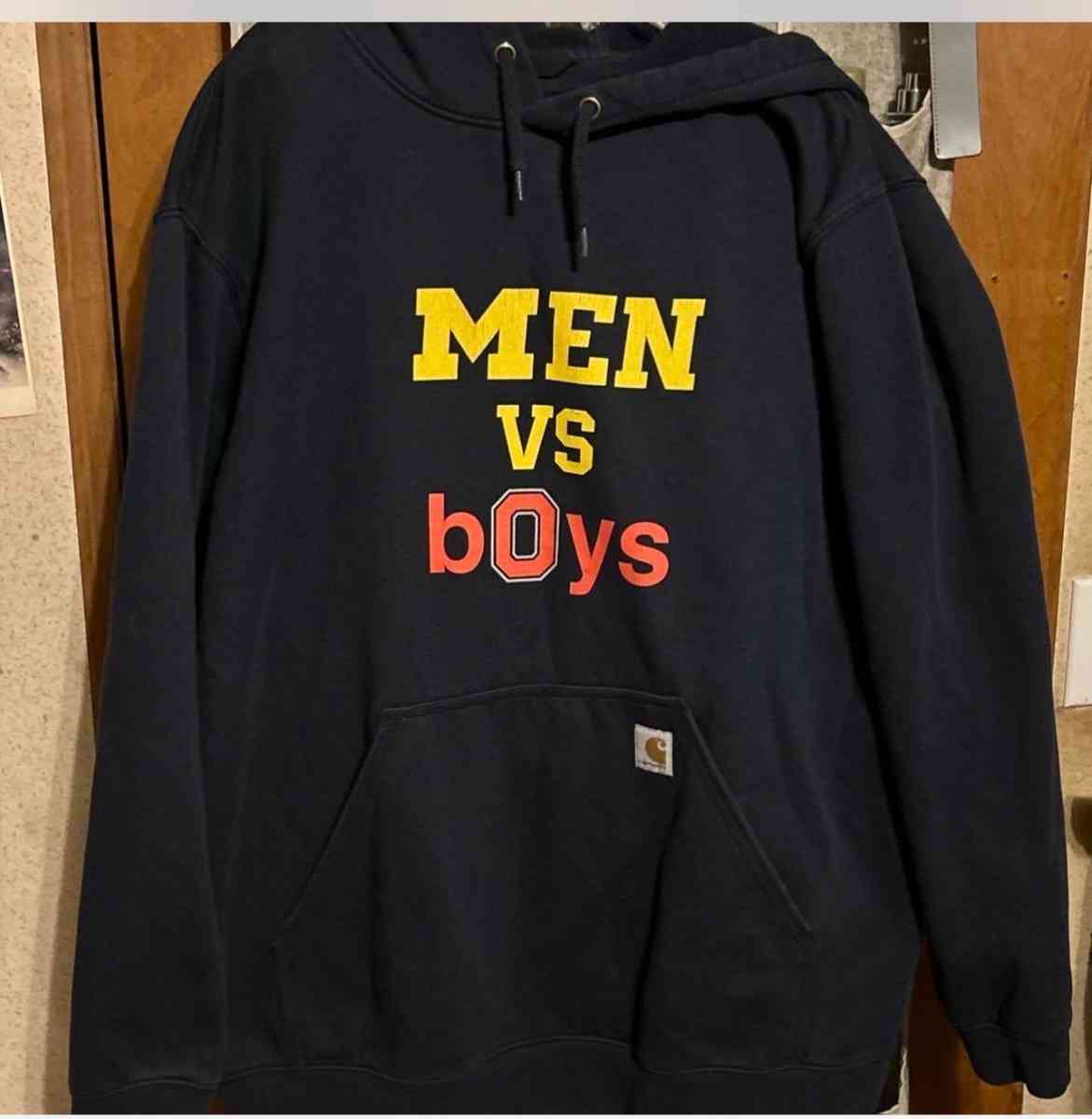 Barstool Michigan Crying Ryan Day Hoodie  Extra Large - Madison, North Carolina