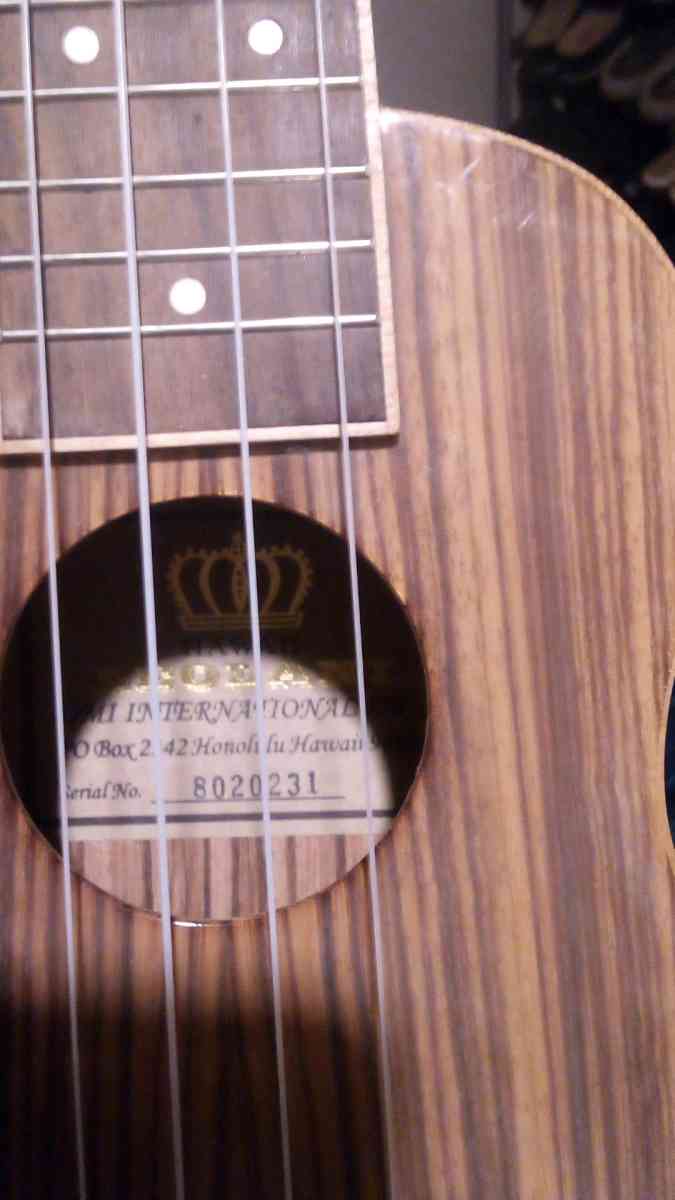 leolani ukulele zebrawood - Clovis, California - FleaMarketBay
