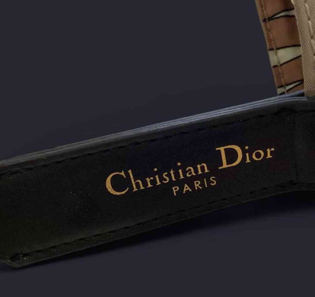 MISS DIOR Medium Canvas CD Toujours Style Totebag Used ONCE - Hollister, Missouri - FleaMarketBay