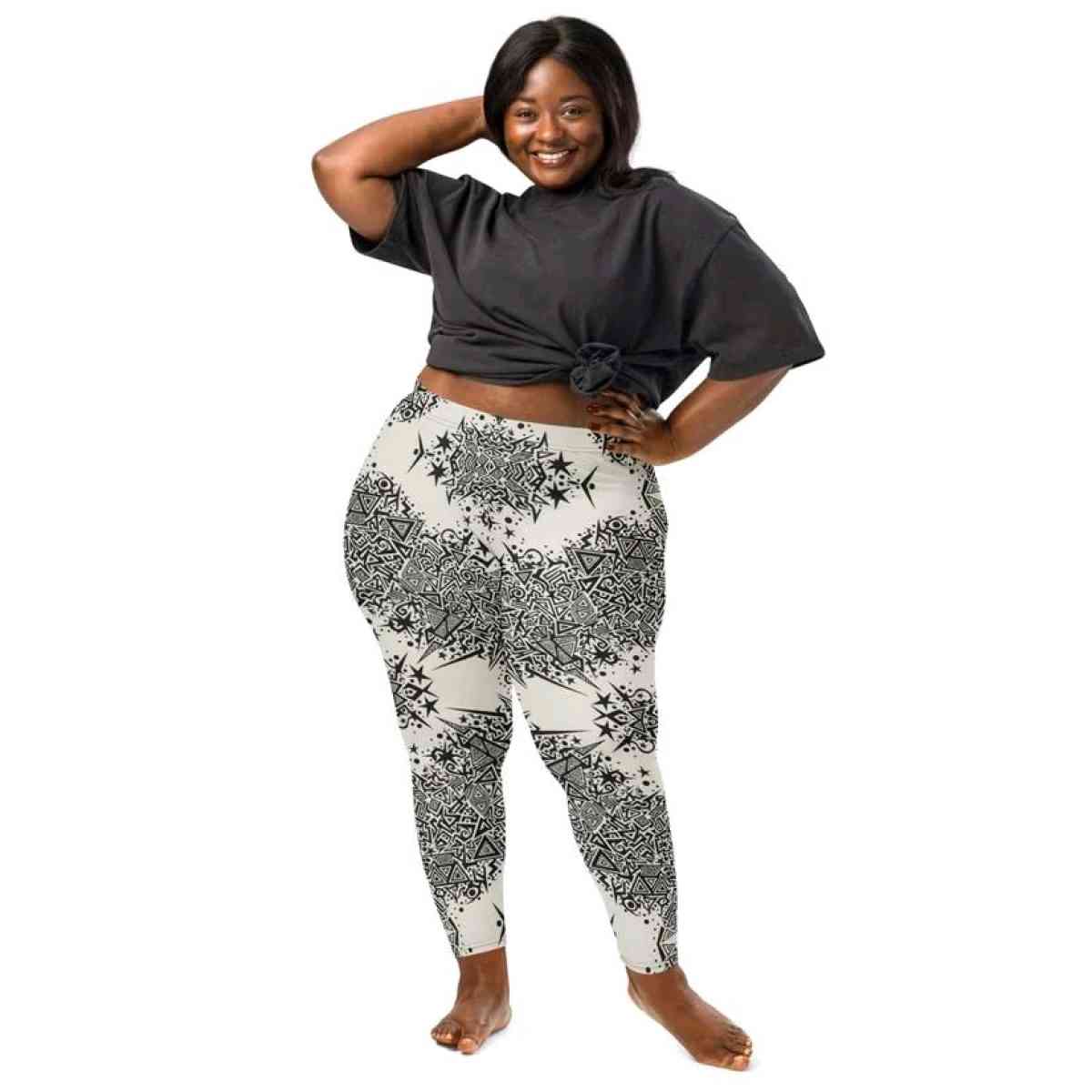Tribal Asymmetrical Leggings - Tuscaloosa, Alabama - FleaMarketBay