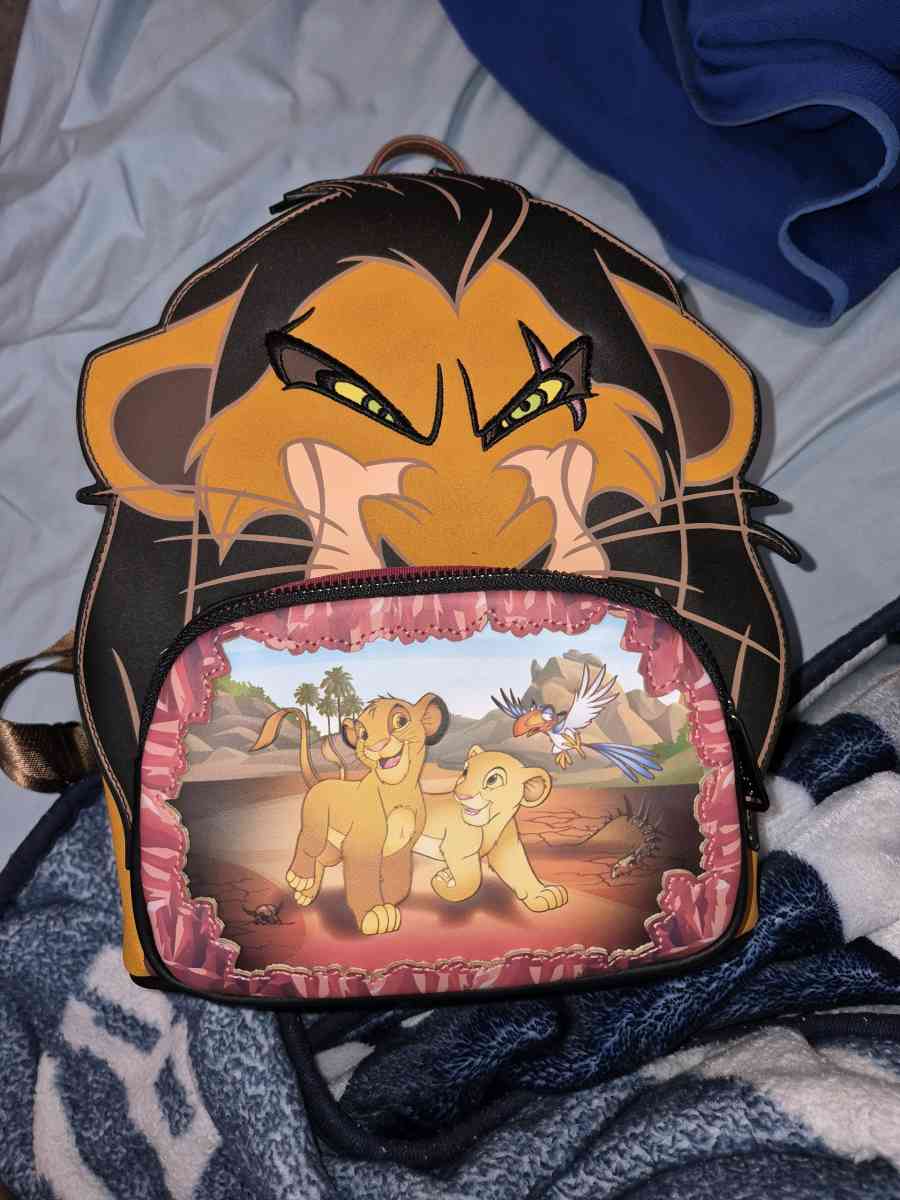 scar The Lion King loungefly backpack - Orem, Utah