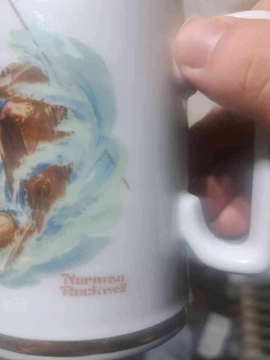 Nornian Rockrell mug - Connersville, Indiana - FleaMarketBay