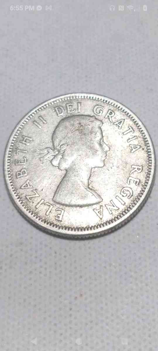 SILVER CANADIAN QUARTERS - Brixey, Missouri - FleaMarketBay