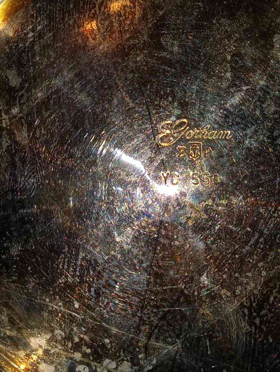 Silver plated cream pitcher - Tulsa, Oklahoma - FleaMarketBay