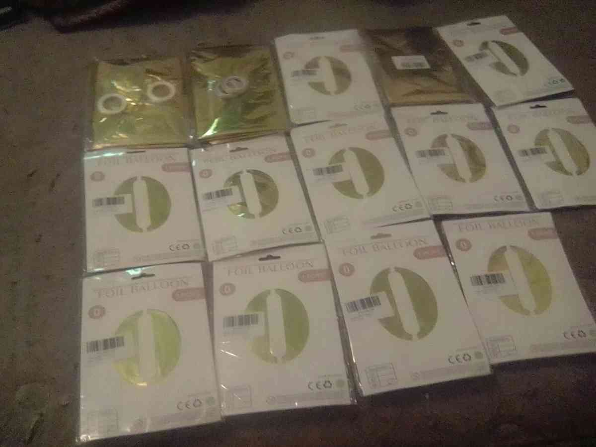 brand new foil balloons all of them for 10 bucks - Akron, Ohio