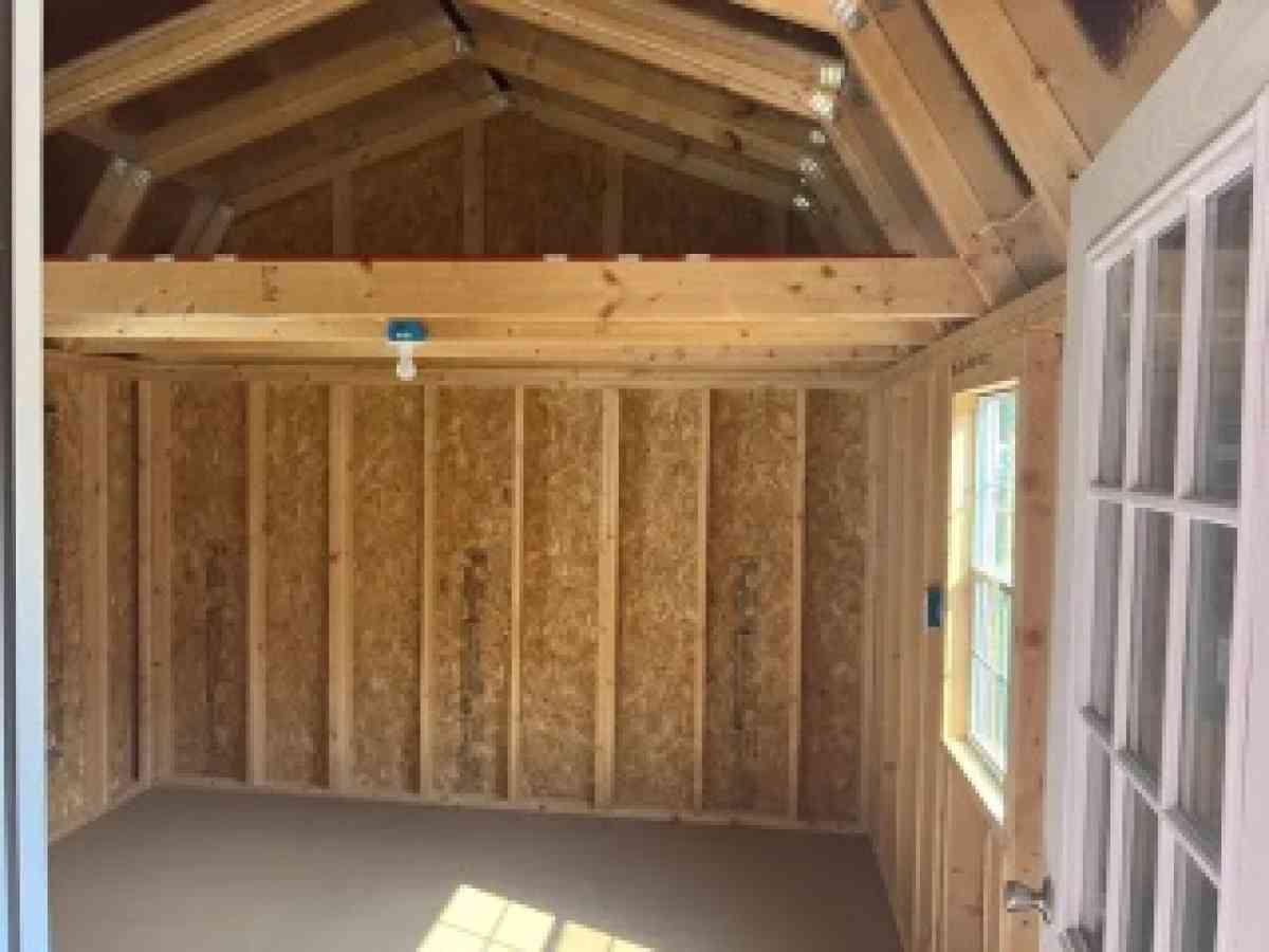 Deluxe Lofted Barn Cabin 12x24 - Starr, South Carolina - FleaMarketBay