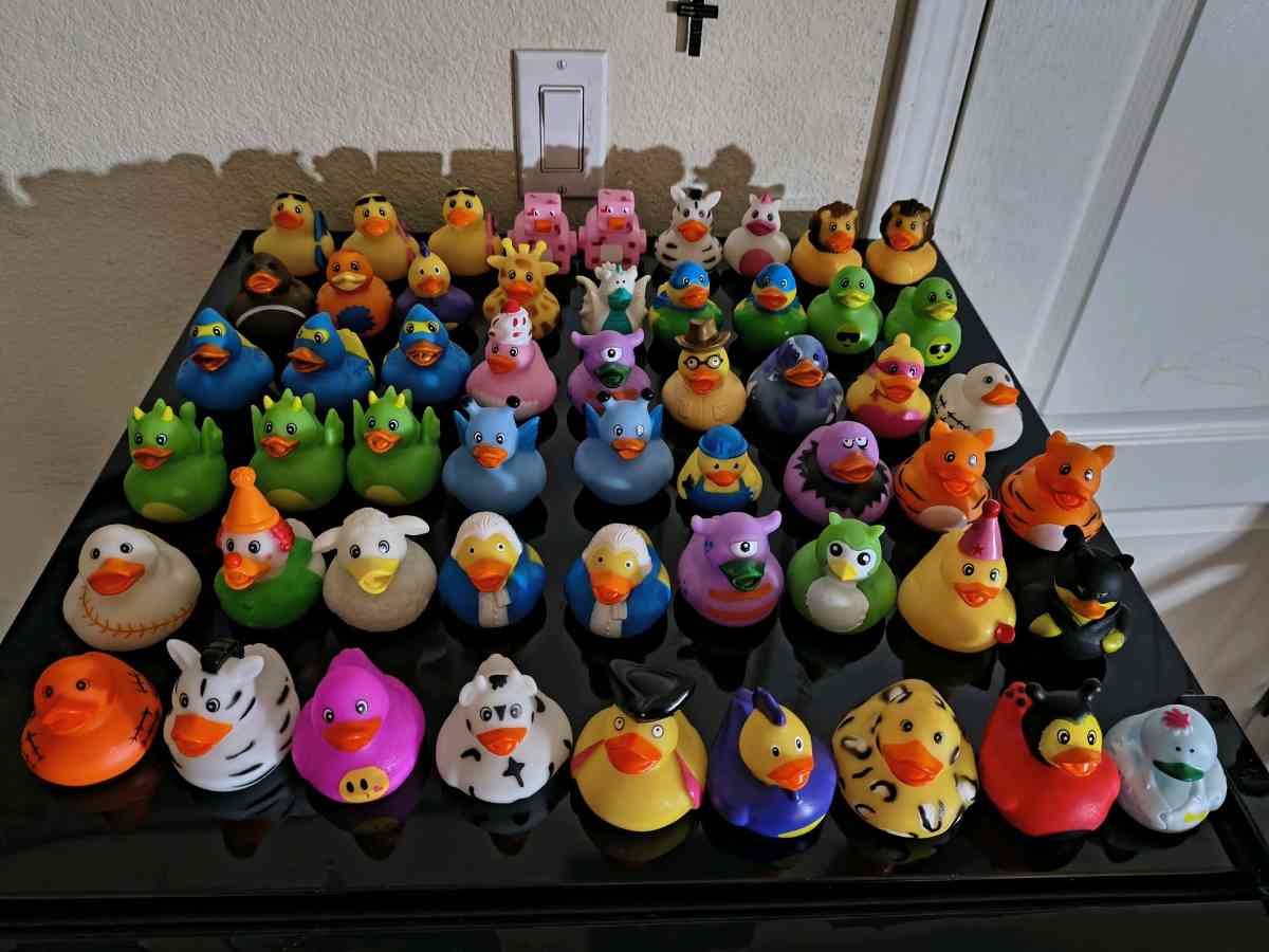 160 Rubber Duck Mega Lot  Fun Overload - Lincoln, California - FleaMarketBay