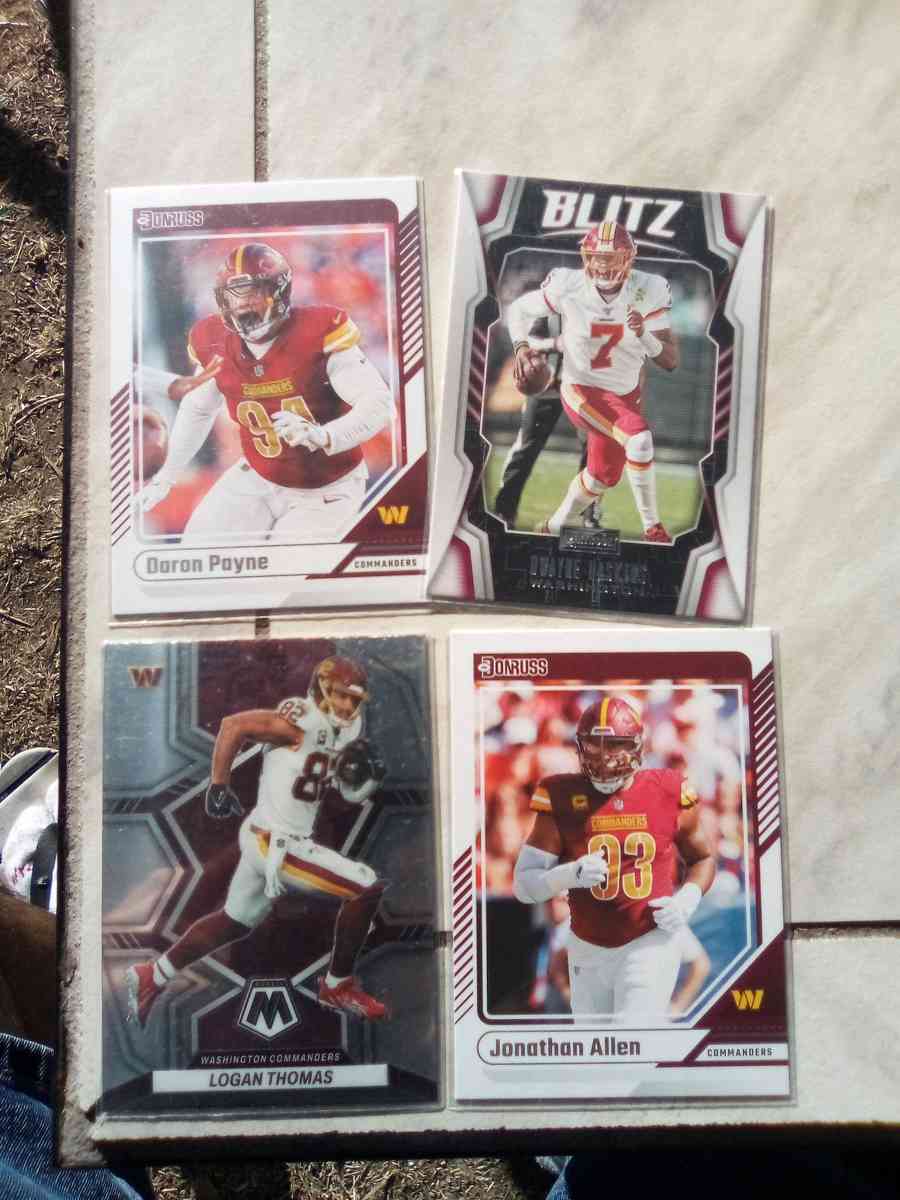 football cards Washington commanders - San Diego, California