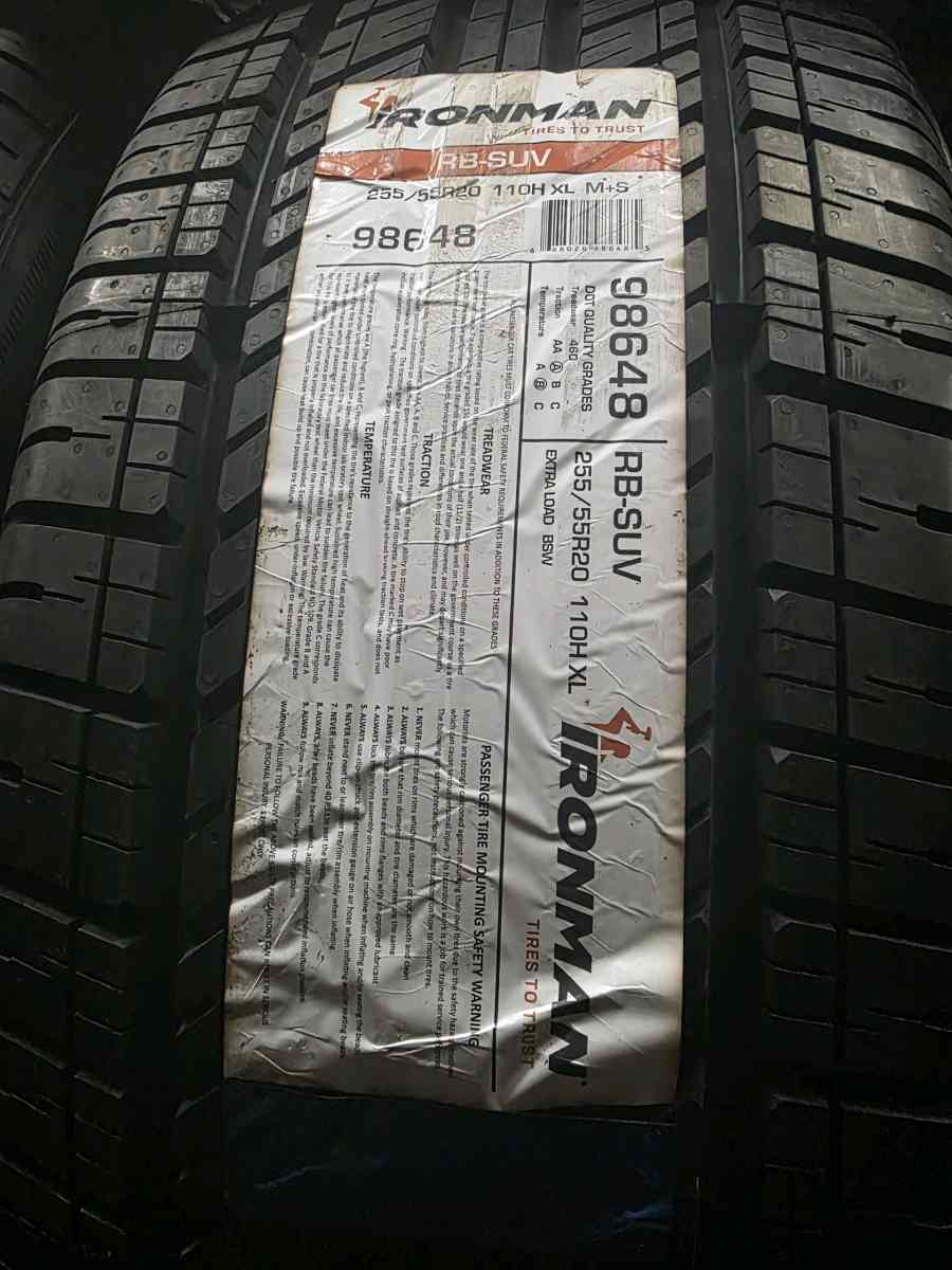 EN VENTA IRONMAN 255 55R20 110H XL