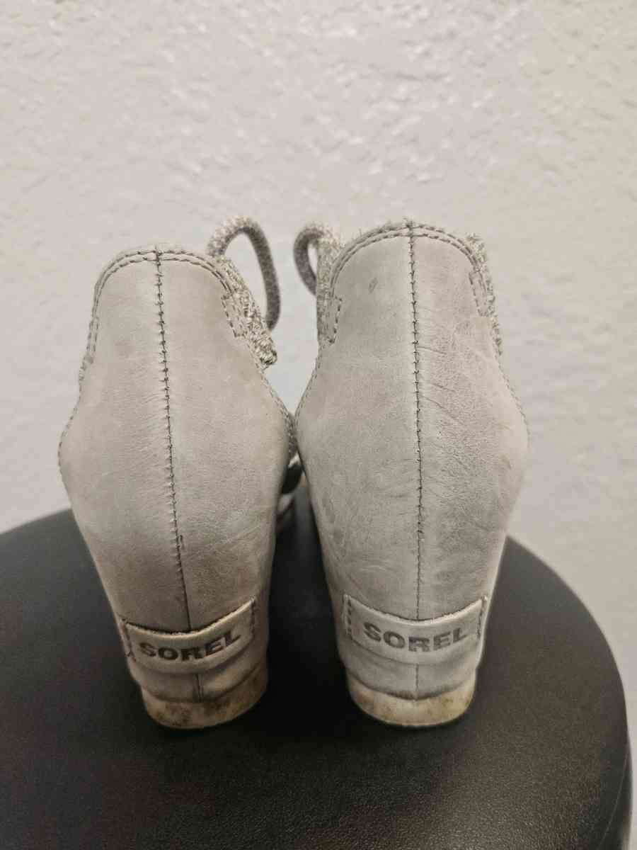 Sorel Joanie Lace Ankle Wedge Sandles - Tulsa, Oklahoma - FleaMarketBay