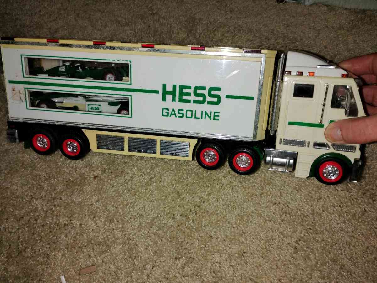 2003 Hess Toy Truck and Racecars This collectible toy inclu - Martinsville, Virginia - FleaMarketBay