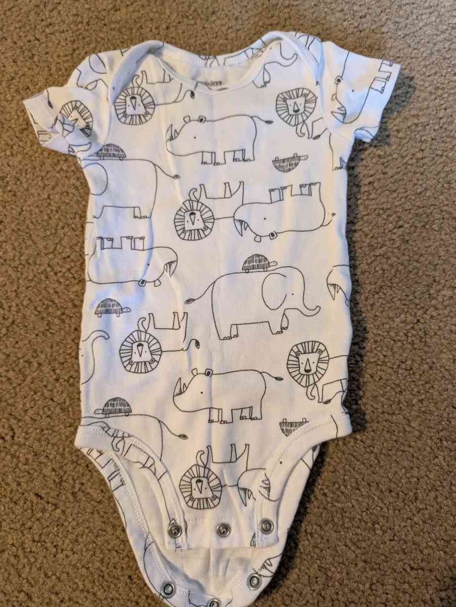 Animal outline onesie - Savannah, Georgia