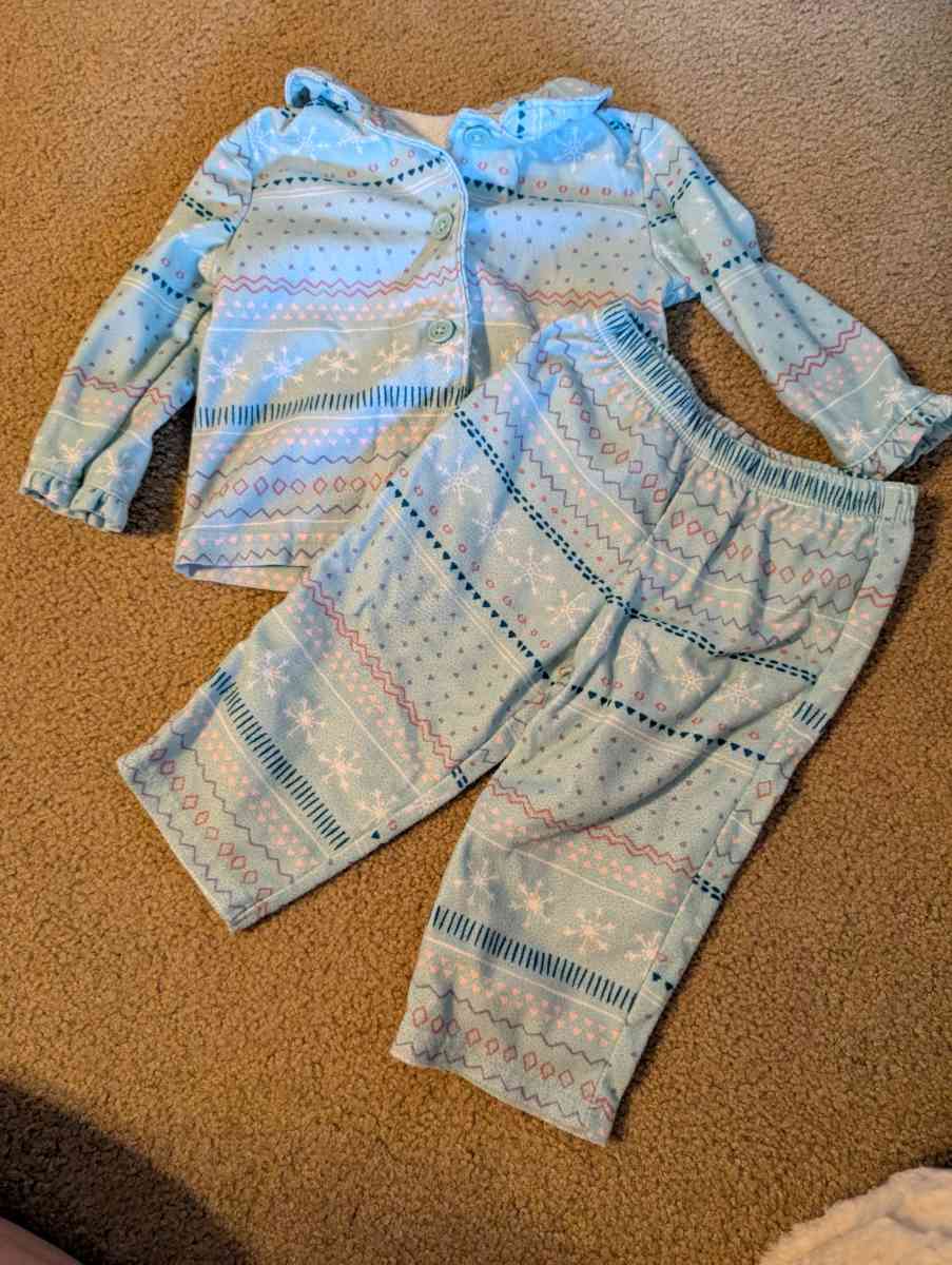 Blue winter baby pajamas - Savannah, Georgia