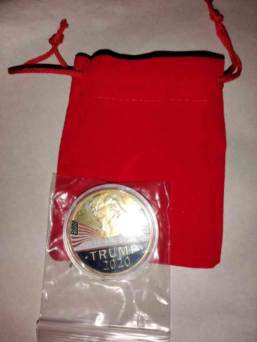 Donald Trump 2020 commemorate coins - Martinsville, Virginia - FleaMarketBay
