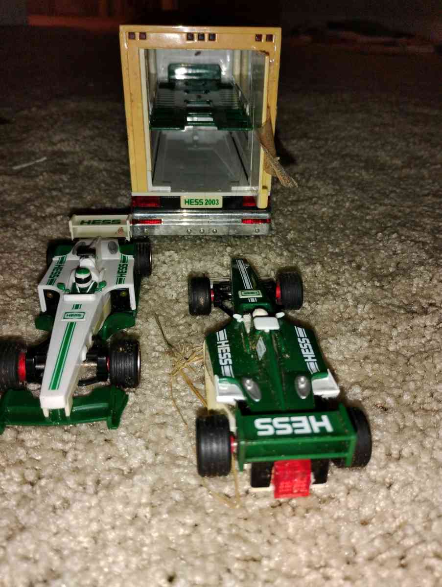 2003 Hess Toy Truck and Racecars This collectible toy inclu - Martinsville, Virginia