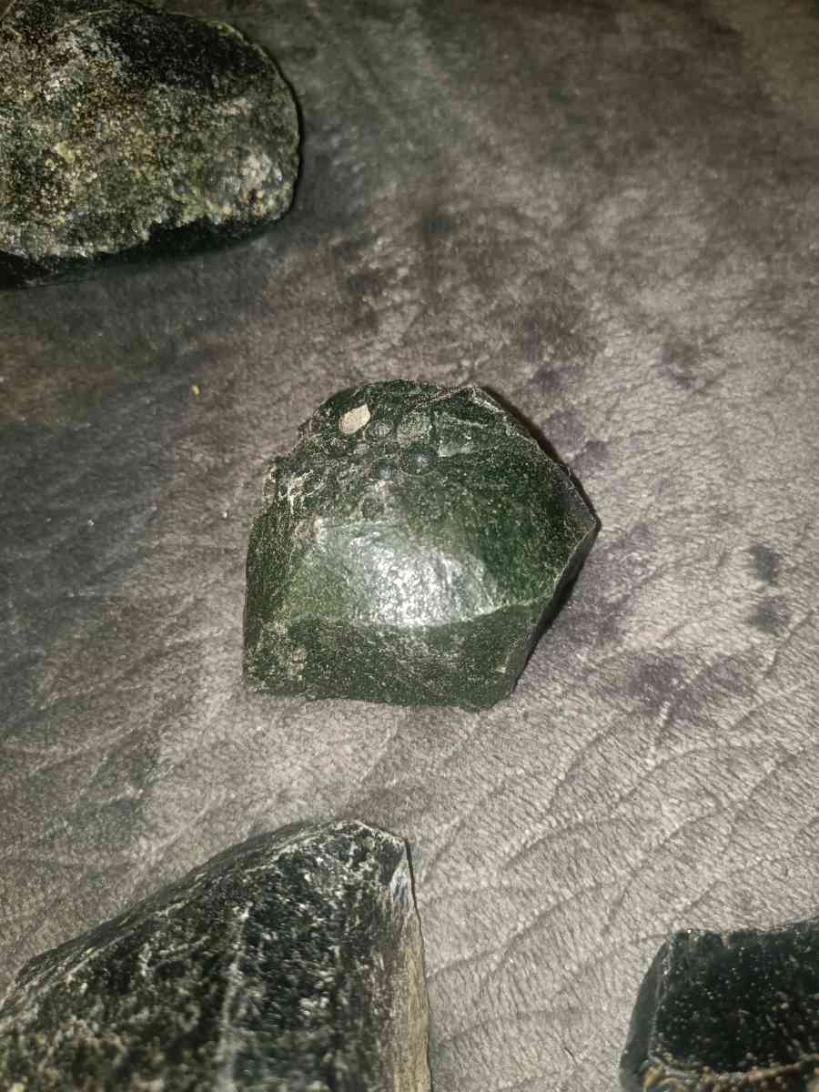 green glass slag - Adamsville, Alabama - FleaMarketBay