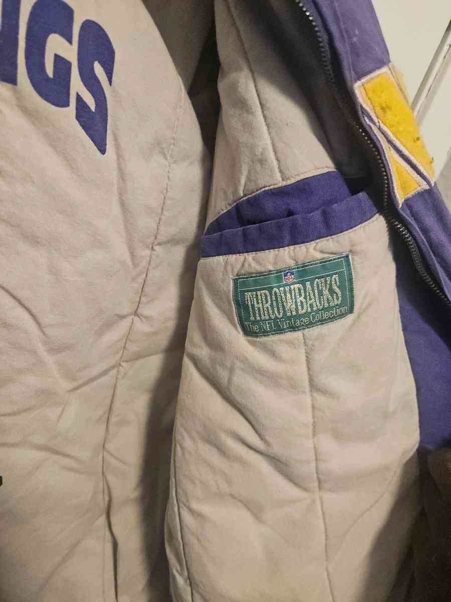 Rare Vintage Minnesota Vikings Jacket - Tulsa, Oklahoma - FleaMarketBay