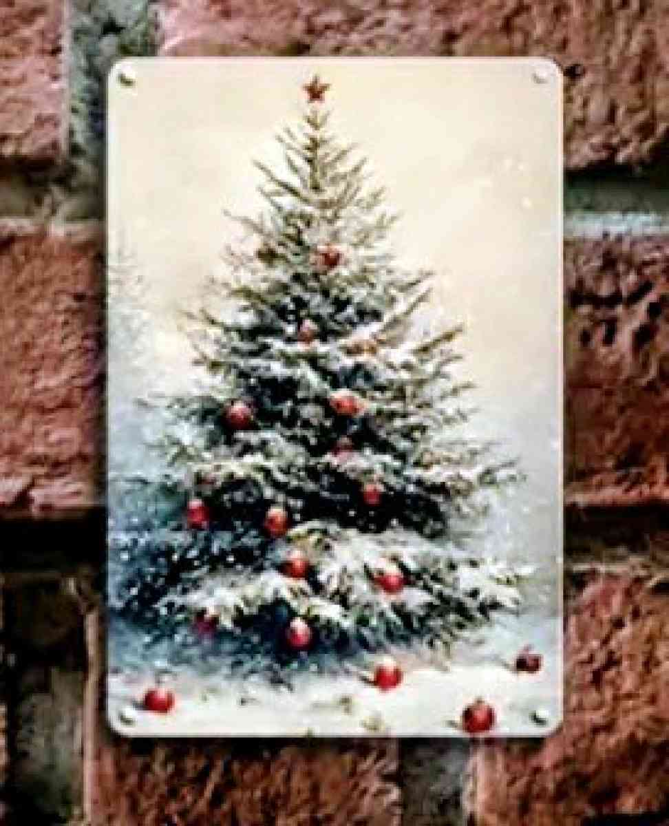 Vintage Christmas Metal Wall Decor - Palm Bay, Florida
