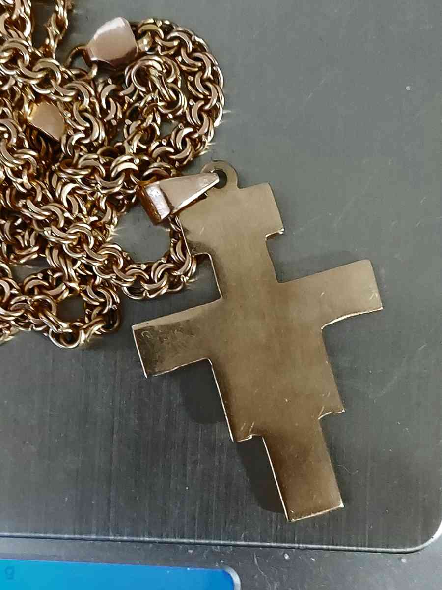 Byzantium rare unique handcrafted work 14K Yellow  Pure Gold - Brooklyn, New York - FleaMarketBay