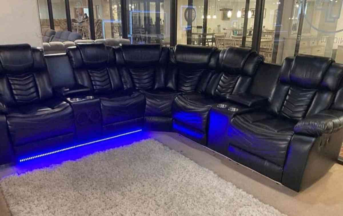sofa modular  reclinable con luces led  preguntar por precio - Flagler Beach, Florida