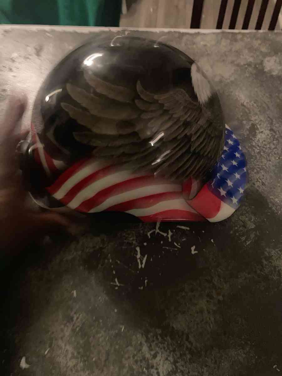 USA Eagle Design Helmet - Abington, Pennsylvania - FleaMarketBay