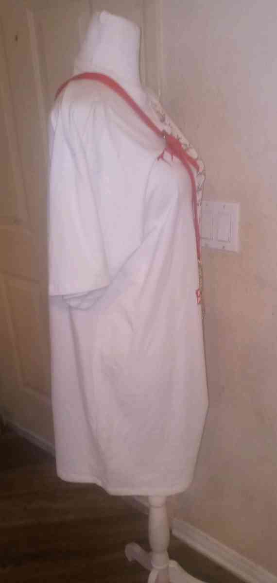 Red White Dress with Crossbody takeout box purse - Carmel, California - FleaMarketBay