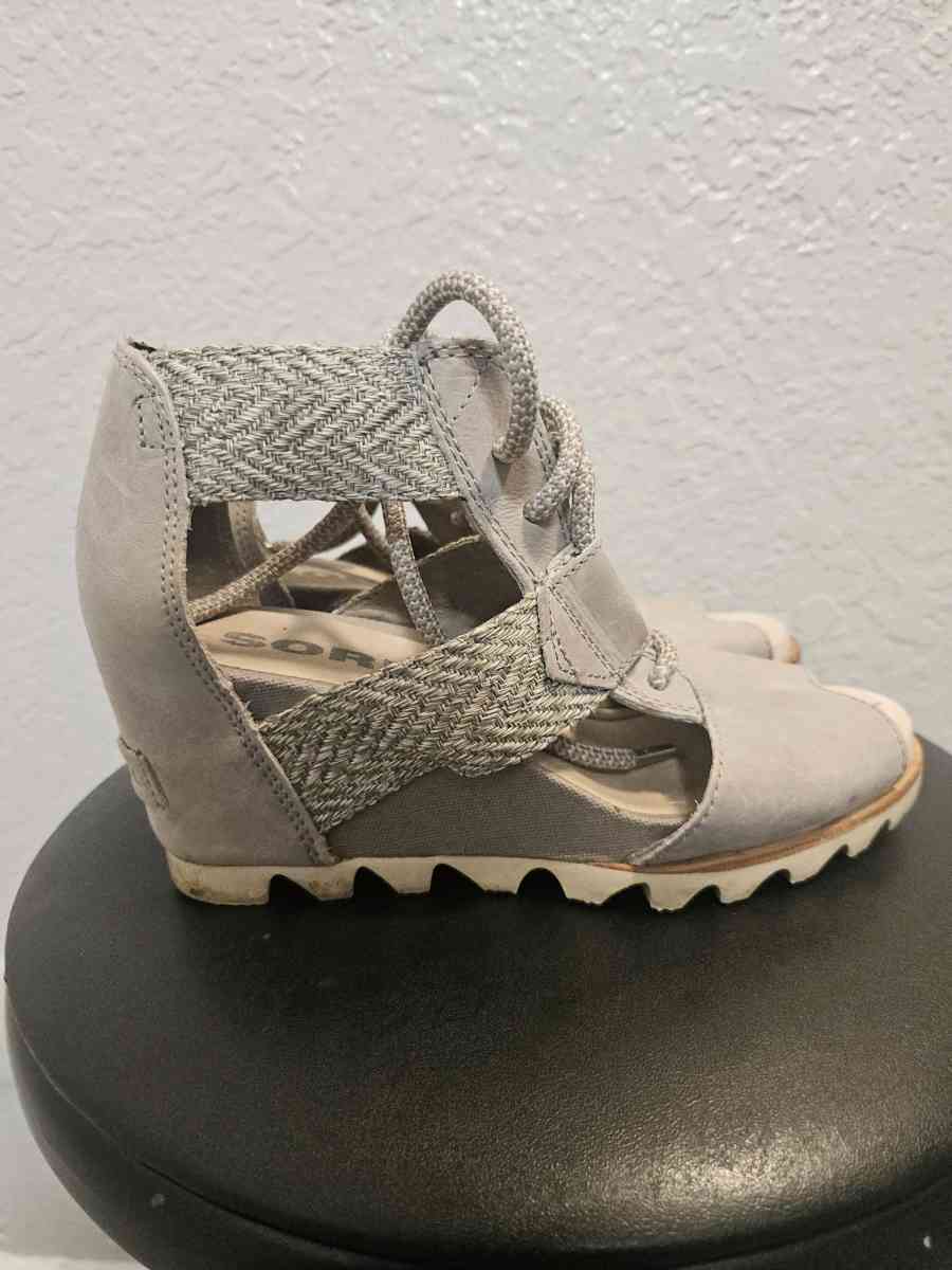 Sorel Joanie Lace Ankle Wedge Sandles - Tulsa, Oklahoma