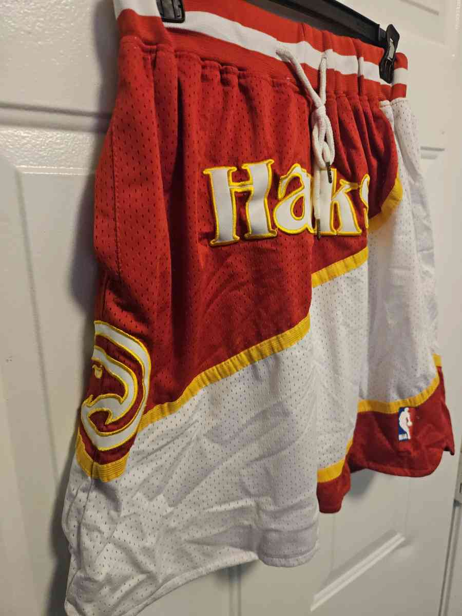 Atlanta Hawks Just Don 198687 NBA Shorts - Tulsa, Oklahoma - FleaMarketBay