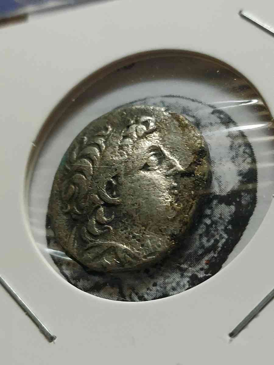 VERY RARE  AR SILVER  SELEUKID EMPIRE ANTIOCHOS VIIEUERGETES - Brooklyn, New York - FleaMarketBay