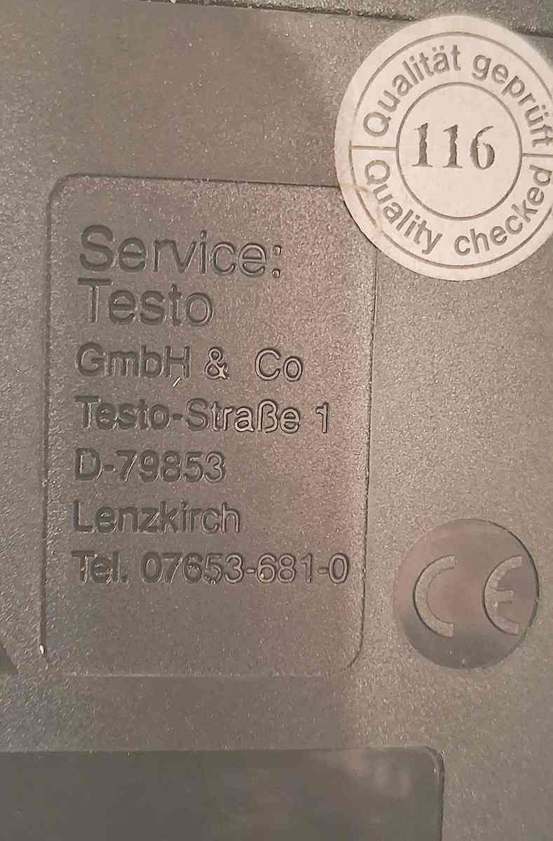 Testo 3253 Carbon Monoxide Analyzer D79853 - Federal Way, Washington - FleaMarketBay