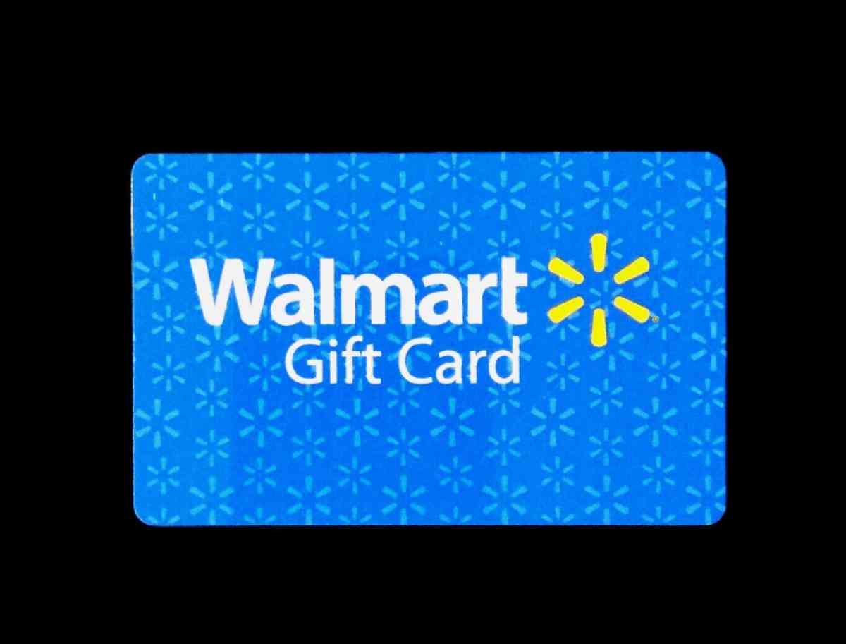 Walmart gift card - Tulsa, Oklahoma