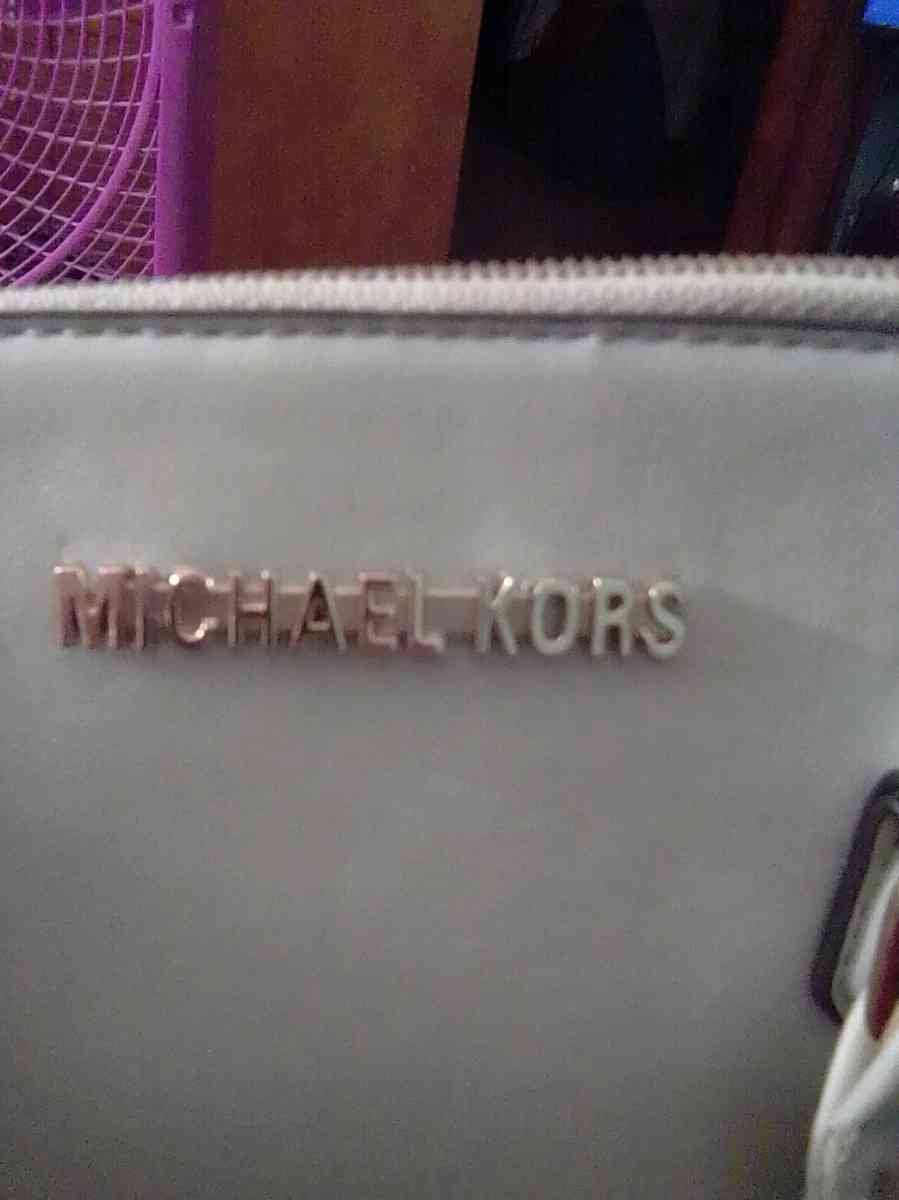 Michael kors light blue bag
