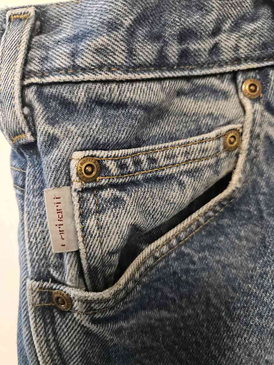 Carhartt Mens Denim Blue Jeans - Tulsa, Oklahoma - FleaMarketBay