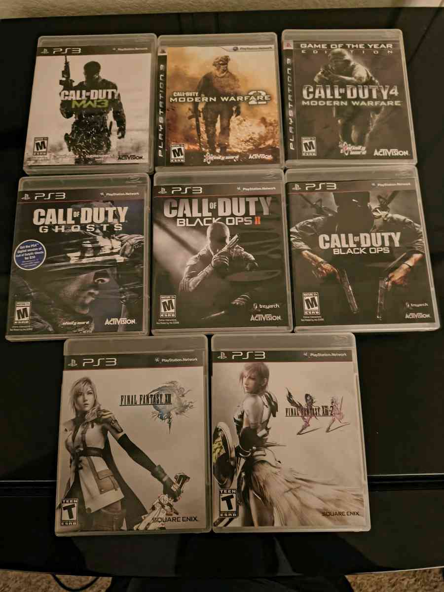 PS3 Call of Duty  Final Fantasy Bundle  Epic Deal