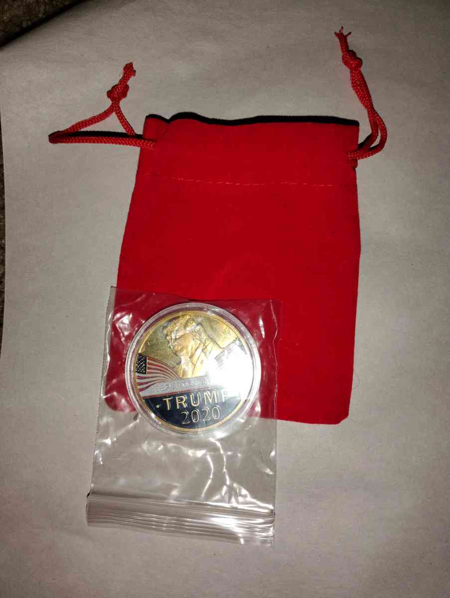 Donald Trump 2020 commemorate coins - Martinsville, Virginia