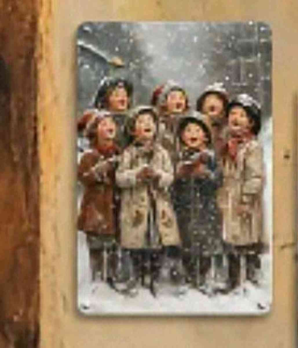 Vintage Christmas Carolers Metal Wall Decor - Palm Bay, Florida
