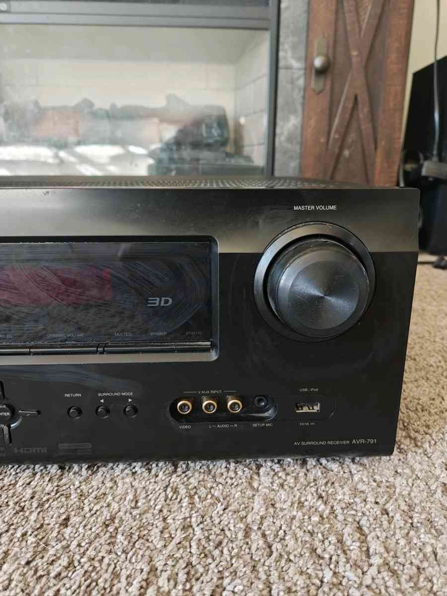 Denon AVR791 71 Surround Receiver  Fully Tested  Cleaned - Johnston, Iowa - FleaMarketBay