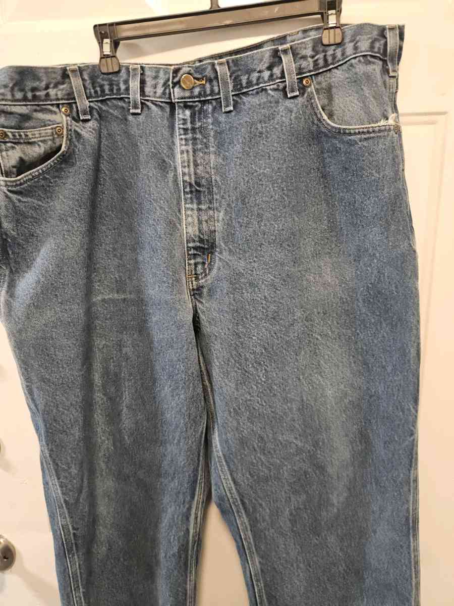 Carhartt Mens Denim Blue Jeans - Tulsa, Oklahoma - FleaMarketBay