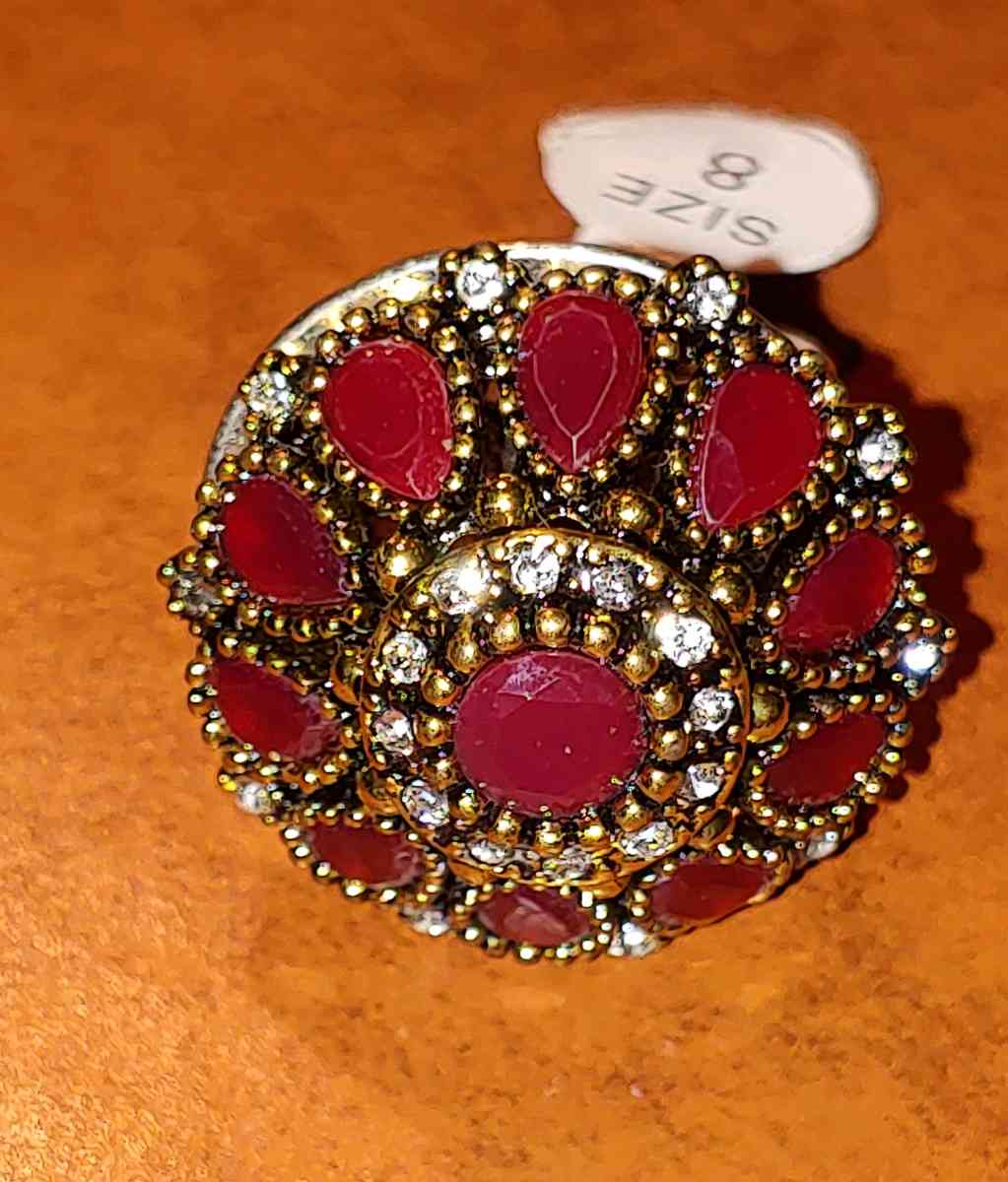 NEW Ruby Misianit Handmade Silver coin Size 8 - Brooklyn, New York - FleaMarketBay