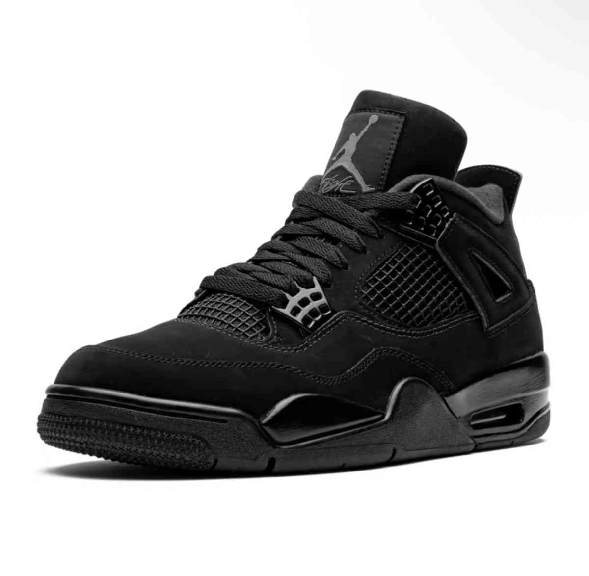 Nike Air Jordan 4 Retro Black Cat  All Black OG Style Mens - Washington Navy Yard, District of Columbia - FleaMarketBay