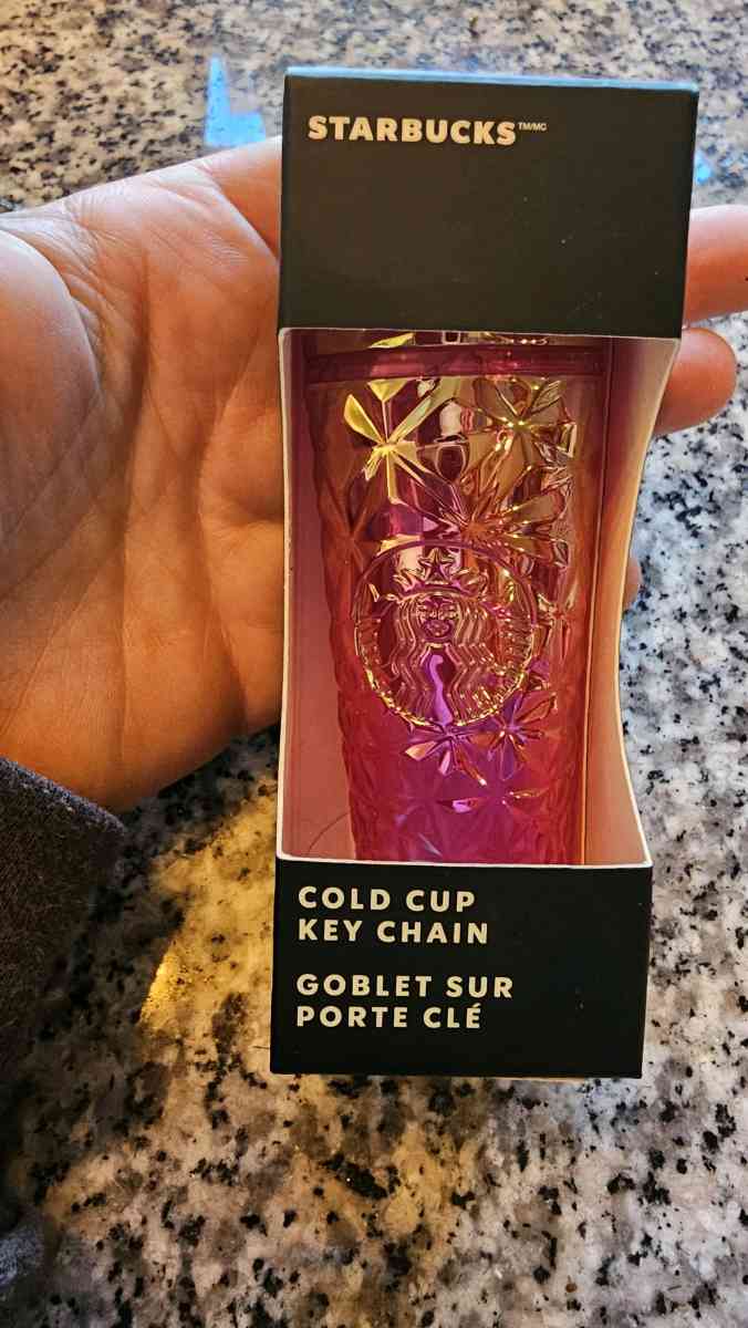 Womens Starbucks Keychain - Mansfield, Ohio